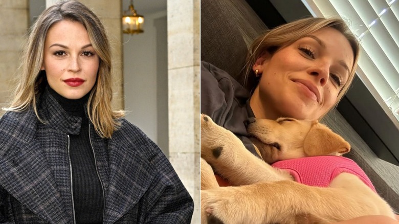 Kayla Wallace paris fashion week October 2025 premiere with makeup/Kayla Wallace without makeup May 2023