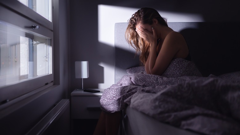 Restless woman