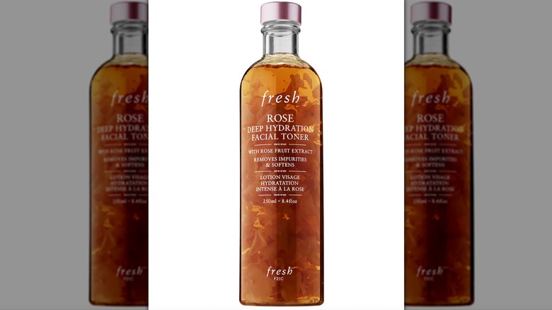 Fresh rose toner