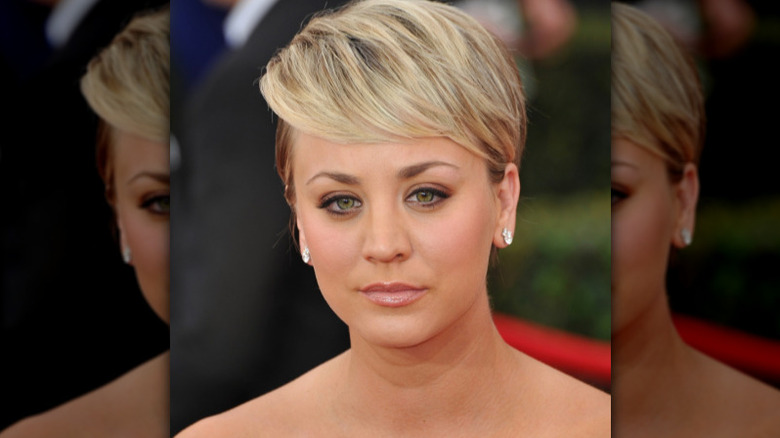 Kaley Cuoco at the 2015 Screen Actors Guild Awards