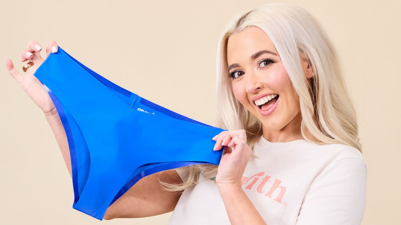 Hayley Segar during a photoshoot