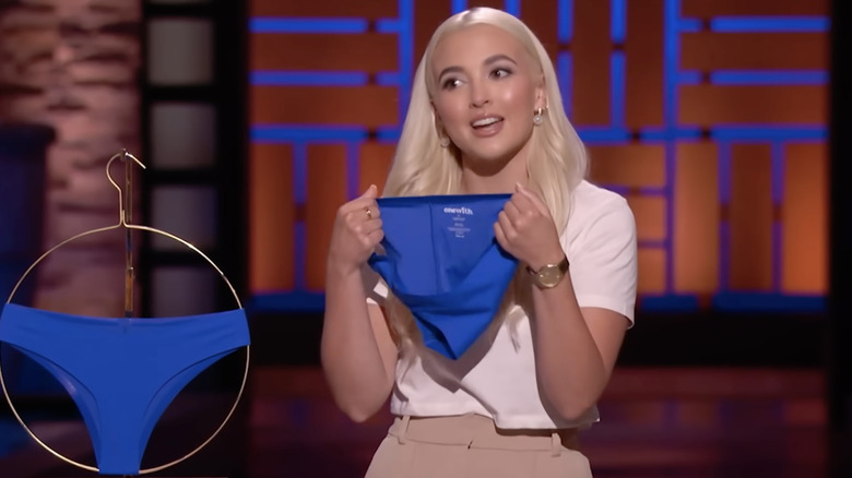 Hayley Segar during Season 16, Episode 9 of Shark Tank on ABC