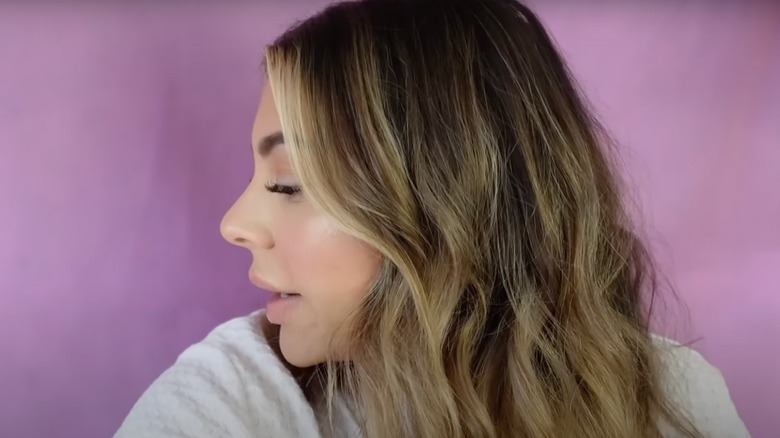 YouTube tutorial on reverse balayage