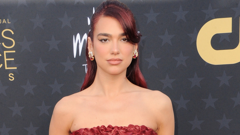 Dua Lipa on the red carpet