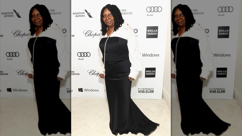 Whoopi Goldberg in 2014 on the red carpet