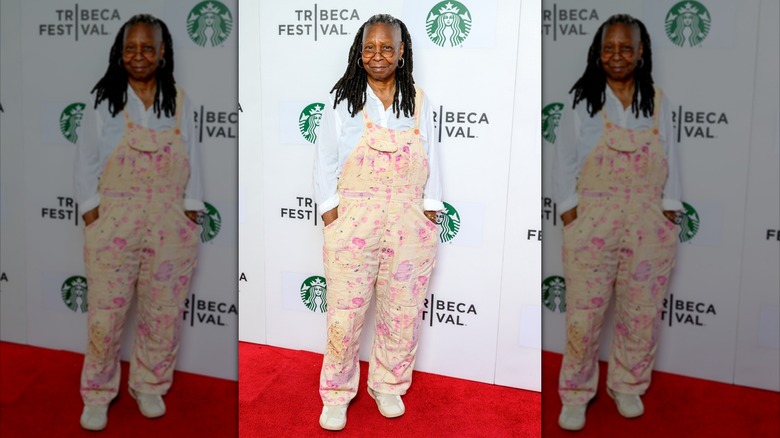 Whoopi Goldberg on the red carpet in 2024