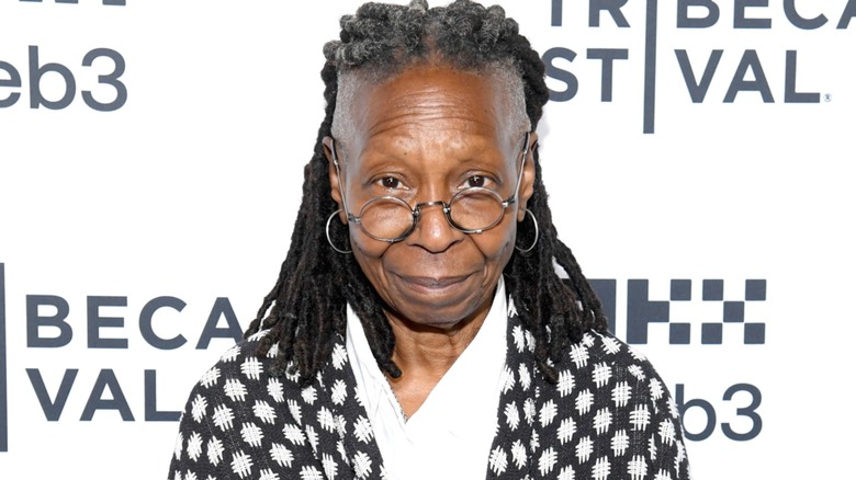 Whoopi Goldberg on the red carpet