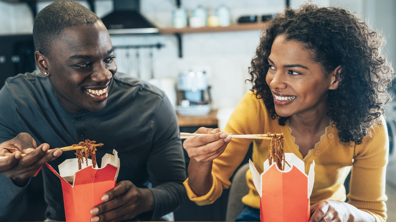 couple enjoying their date