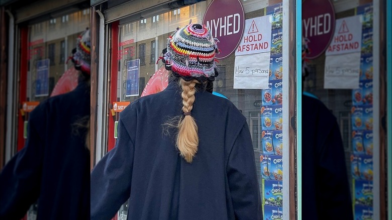 Simple braid hairstyle