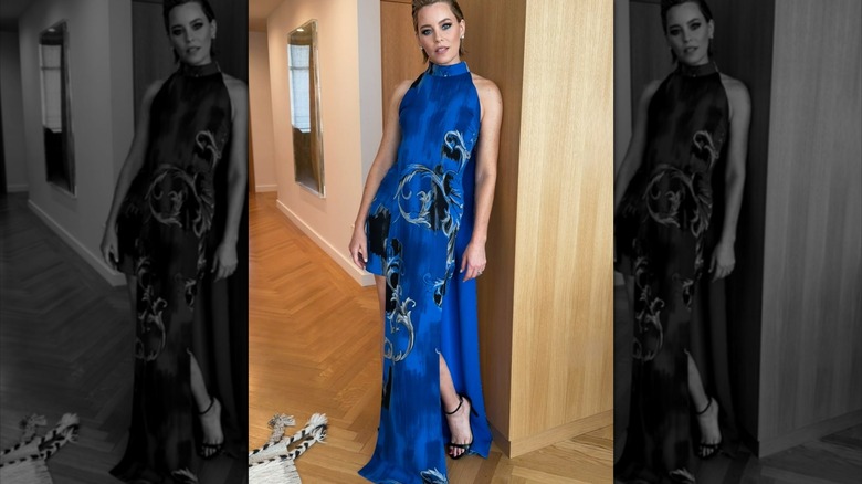 Elizabeth Banks pictured in 2026 on Instagram