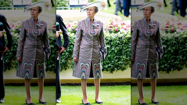 Princess Anne on day one of Royal Ascot 2026
