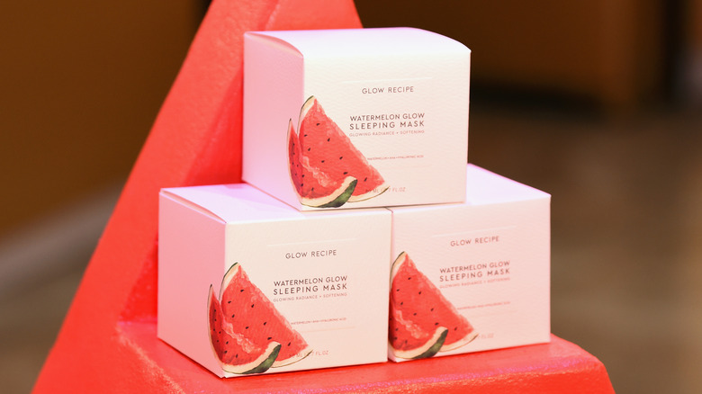 Glow Recipe Sleeping Mask boxes