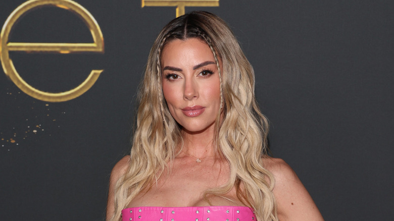 Heather El Moussa posing at a 