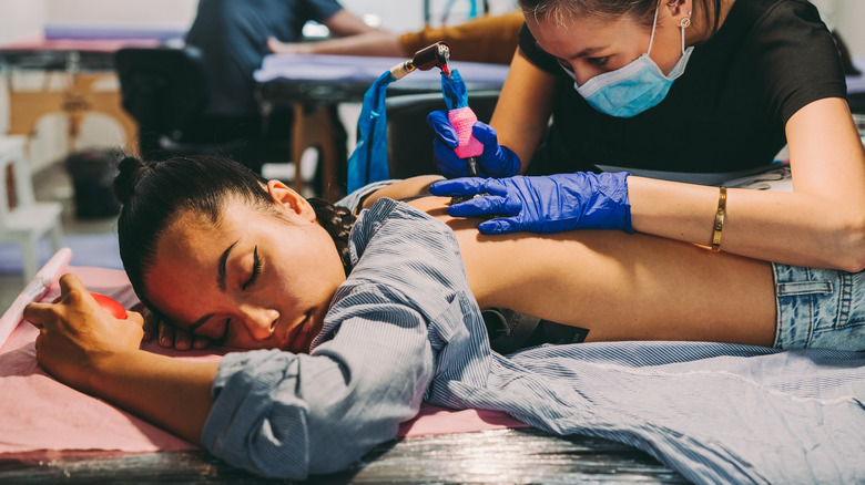 Getting back tattoo