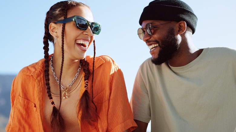 People smiling