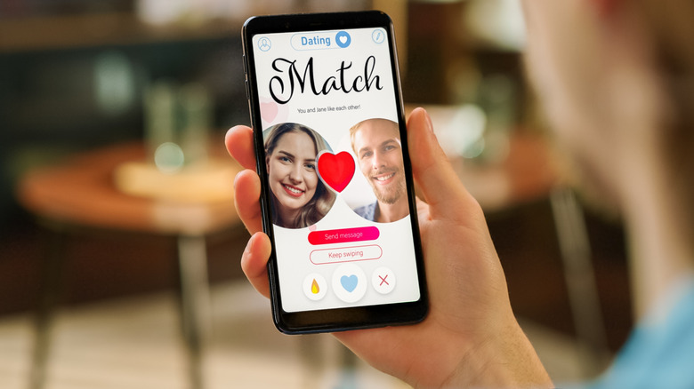 Holding dating app