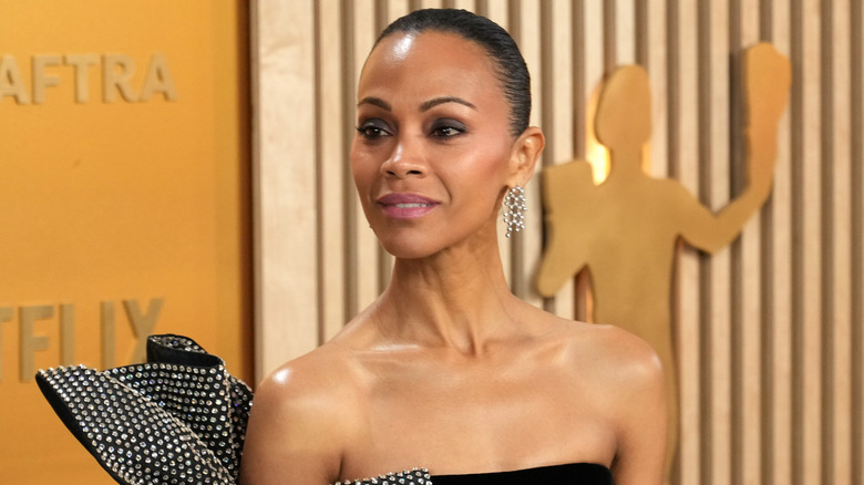 Zoe Saldana attends the 31st Annual Screen Actors Guild Awards