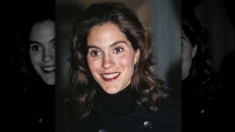 Jami Gertz pictured smiling in 1996