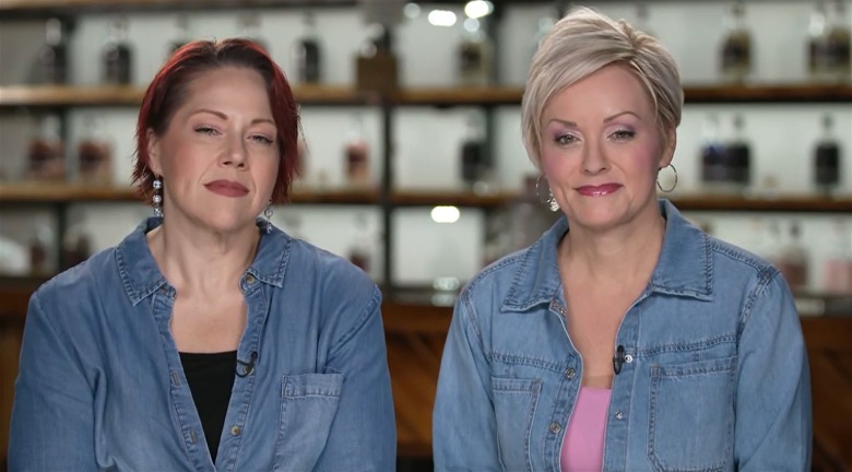 Dolly Parton's nieces Danielle Parton and Heidi Parton speaking on