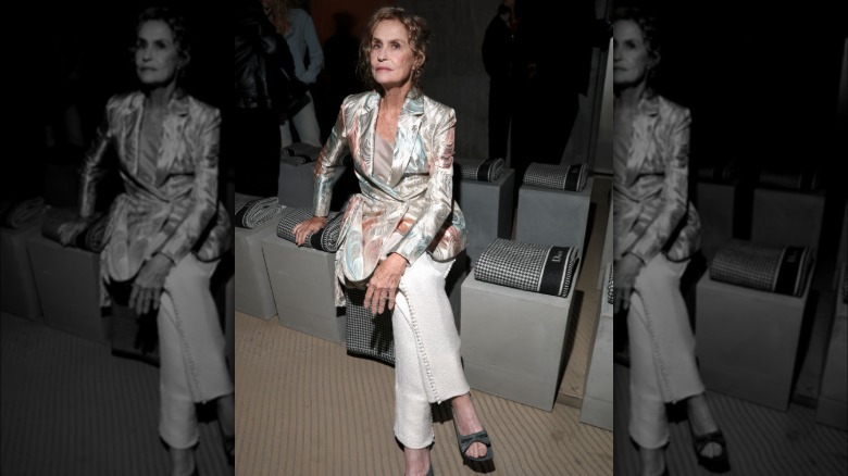 Lauren Hutton at the Dior Cruise 2027 show in 2026
