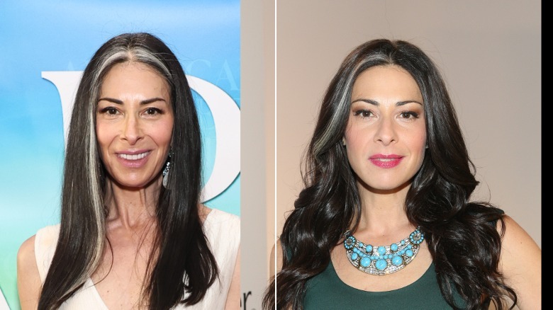 Side by side pics of Stacy London