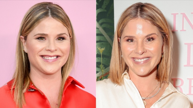 L: Jenna Bush attends the CFDA Fashion Awards at the Brooklyn Museum of Art on June 03