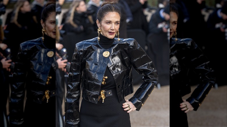 Linda Carter during Paris Fashion Week 2025