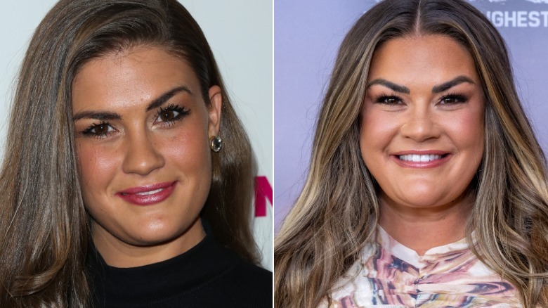 Brittany Cartwright in 2016 (left) and 2025 (right)