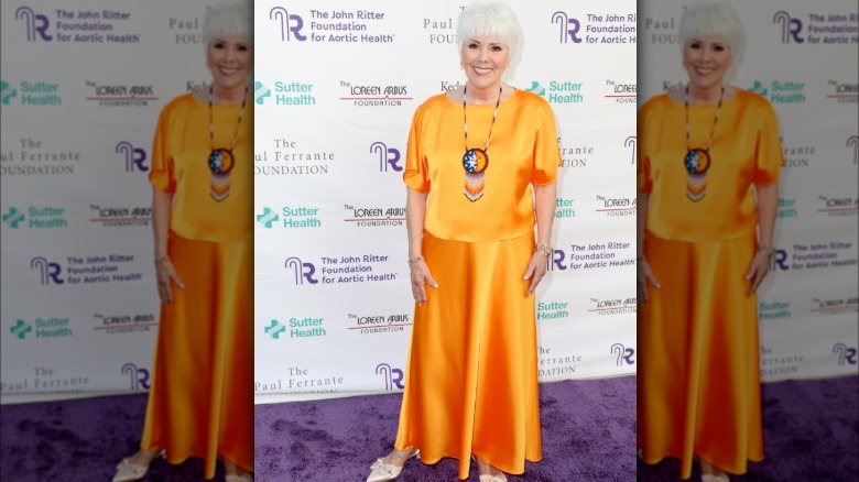 Joyce DeWitt smiles on the red carpet in 2026