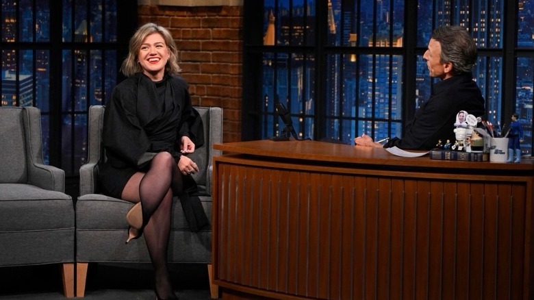 Kelly Clarkson's 2026 appearance on Late Night with Seth Meyers