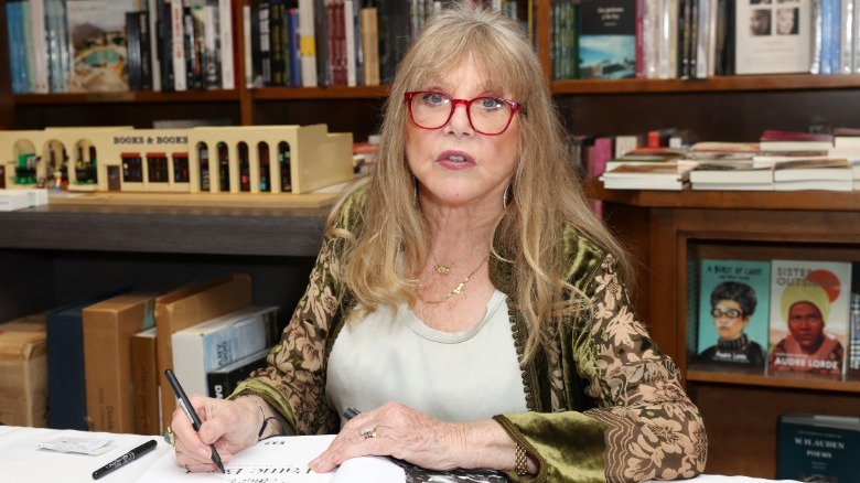 Pattie Boyd at a book signing in 2023