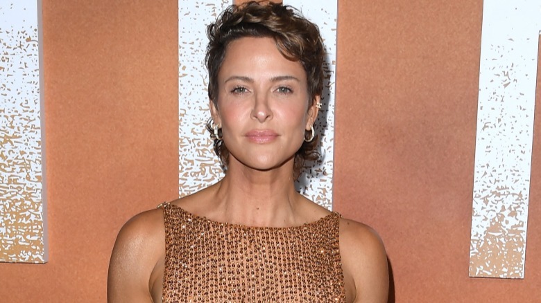 Jill Wagner pictured on the red carpet in 2024
