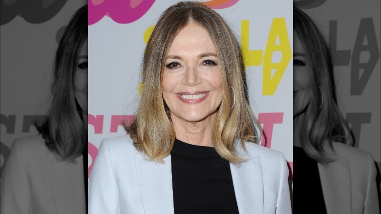 Peggy Lipton smiles on the red carpet in 2018