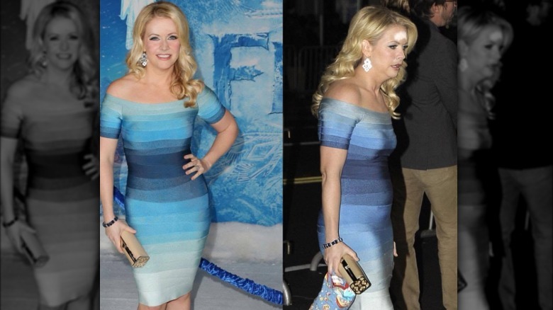 A split image of Melissa Joan Hart