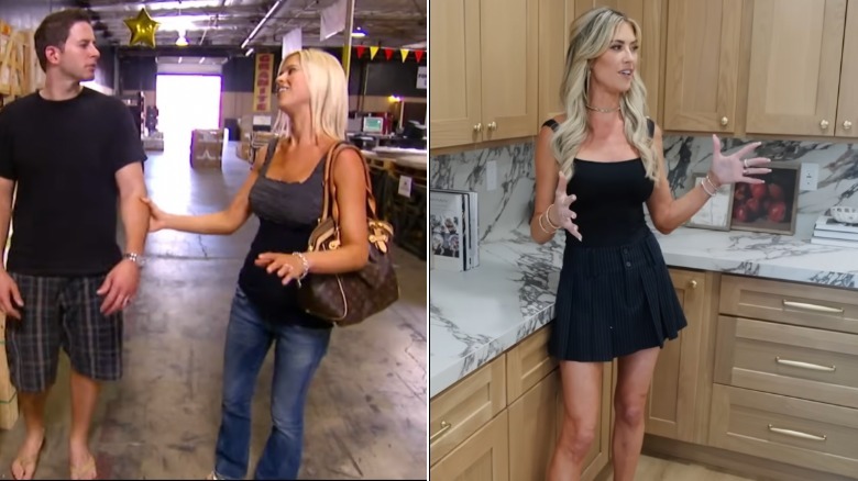 Christina Haack in the pilot episode of 'Flip or Flop' and later in an episode of 'The Flip Off'
