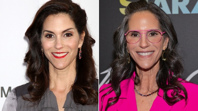 Side-by-side pics of Jami Gertz