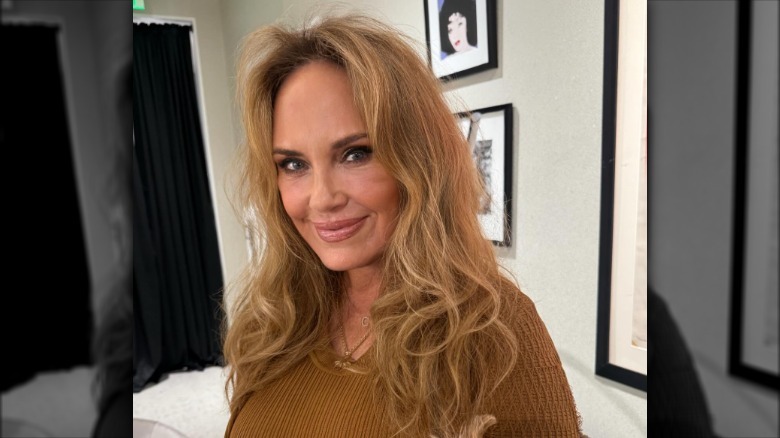 Catherine Bach pictured smiling in 2025